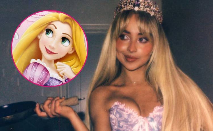 Sabrina Carpenter jako Roszpunka?, fot. Instagram @sabrinacarpenter; cfg1978/Shutterstock