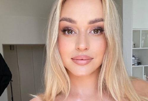 Marynarka i... nic więcej! Anna Burska z "Love Island" w odważnej sesji topless [ZDJĘCIA]