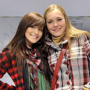  Marina Łuczenko i Magda Lamparska na zdjęciu sprzed 10 lat. Ale stylizacje…