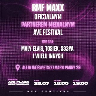 AVE Festival już 25 lipca w Częstochowie. Rap, elektronika i impreza do białego rana
