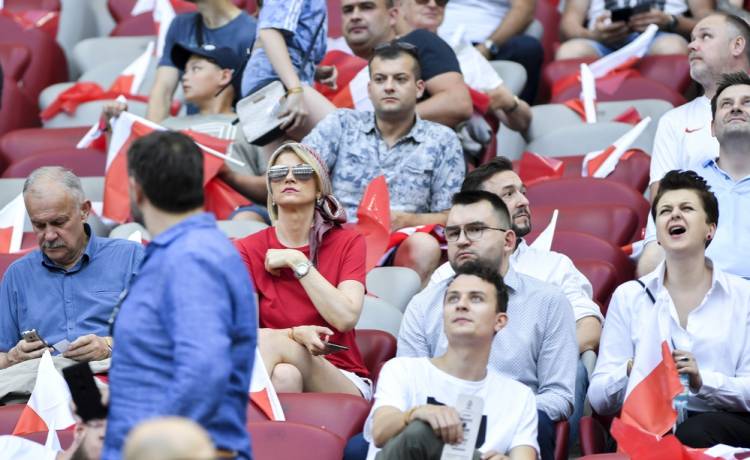 Podczas meczu Polska-Izrael na trybunach nie brakowało gwiazd! 