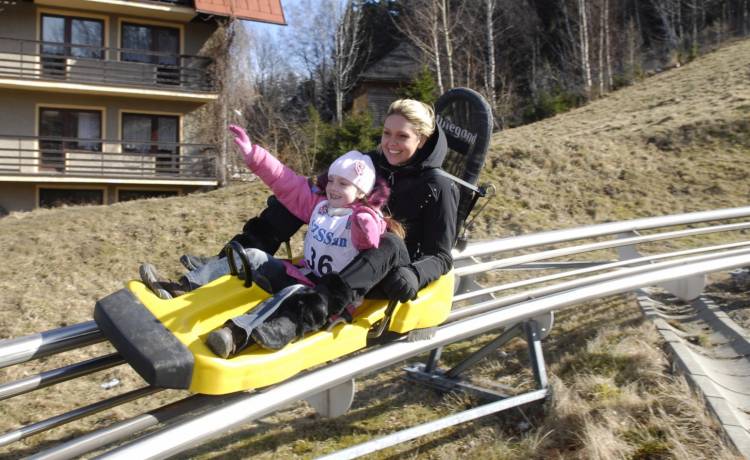 Ewa Wachowicz z córką Olą w 2008 roku, fot. AKPA