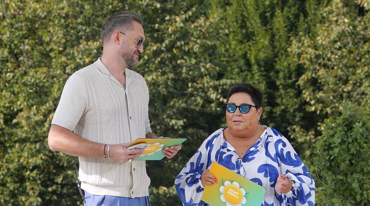 Dorota Wellman i Marcin Prokop. Fot. AKPA