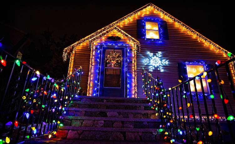 Świątecznie udekorowane domy za granicą - czyli jak zwrócić uwagę sąsiadów