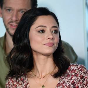 Adriana Kalska w różowej sukni ślubnej. Tak prezentowała się na planie "M jak miłość"