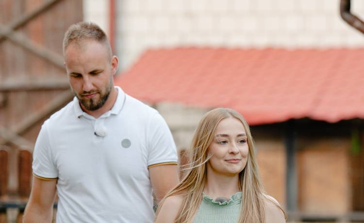 Arek i Julia z programu „Rolnik szuka żony”. Fot. materiały prasowe TVP