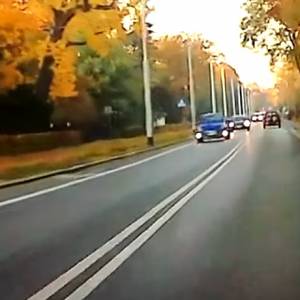 Nietypowy pasażer "na gapę" jechał na szybie samochodu... Nagranie z Wrocławia zaskoczyło internautów! [WIDEO]