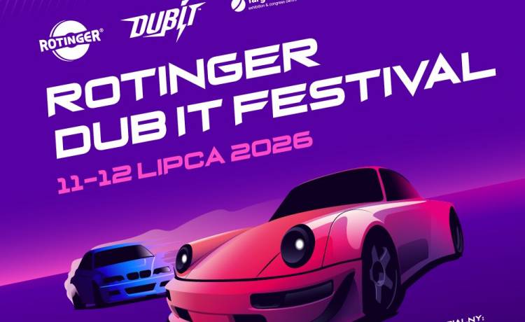 Setki wyjątkowych aut, drift i gwiazdy motoryzacji i muzyki. Rotinger Dubit Festival już w lipcu w Targach Kielce