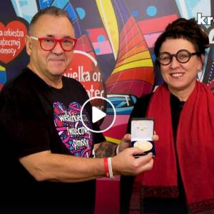 Olga Tokarczuk przekazała na aukcję WOŚP medal noblowski!