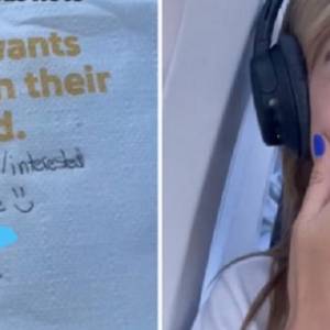 Przekazała pasażerowi list. Chwile później przecierała oczy ze zdumienia [WIDEO]