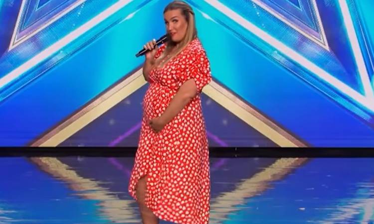 Wystąpiła w "Mam talent" w zaawansowanej ciąży. Urodziła tuż przed emisją show [WIDEO]