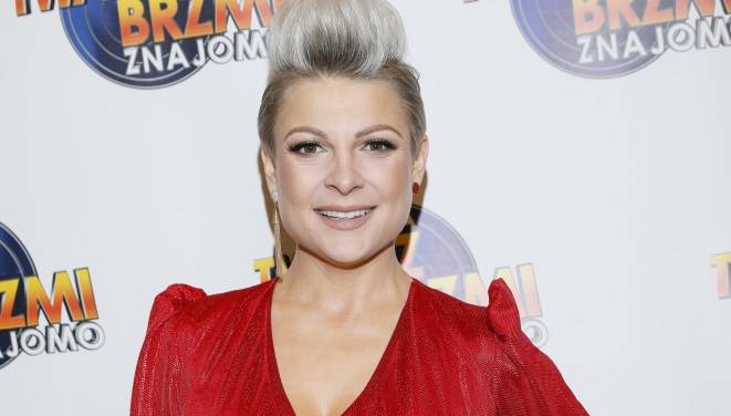 Magdalena Narożna w białej sukni. Tuż obok - jej ukochany! "Śliczna z was para" [FOTO]