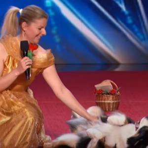 Widzieliście kiedyś tańczącego owczarka? Nagranie to hit! Fenomenalny pokaz rozczulił jurorów "Mam Talent" [WIDEO]