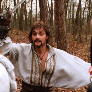 Skrzetuski kontra Bohun? Michał Żebrowski publikuje zabawny kadr sprzed lat!