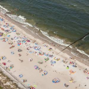 Nagranie z Gdańska to hit. Ktoś postawił gigantyczny parawan! [WIDEO]