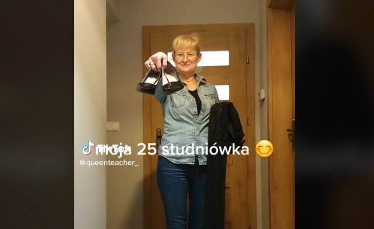 Studniówkowa metamorfoza polonistki jest hitem internetu. "Sztos"