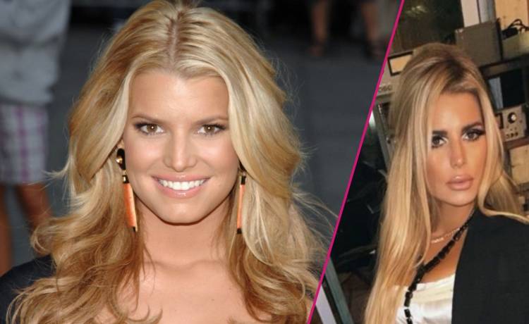 Jessica Simpson ma nową twarz, fot. Everett Collection/Shutterstock; Instagram @jessicasimpson