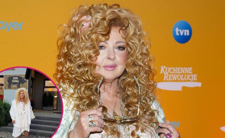 Magda Gessler w programie  „Kuchenne rewolucje”. Fot. AKPA/Instagram @restauracja_zlota_swinka