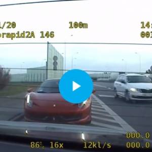 Pędził przez Warszawę z prędkością 200km/h. Został zatrzymany przez policję [WIDEO]