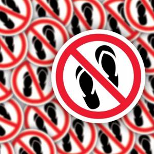 Będzie wysoki mandat za wejście w klapkach do parku narodowego