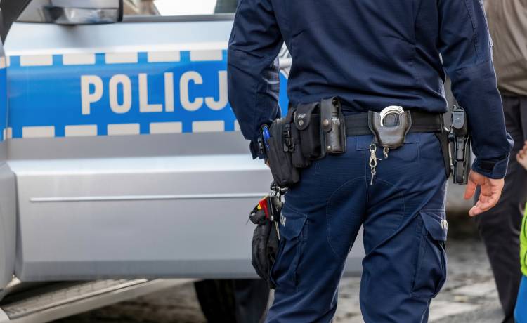 Nie miał już dokąd uciekać. Samochodem wjechał w ogrodzenie [FOTO]