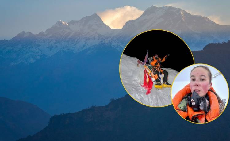 Szczyt Manaslu, Zoja Skubis, fot. Shutterstock/WANGYZ/Instagram/@zojaskubis