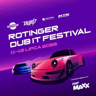 Setki wyjątkowych aut, drift i gwiazdy motoryzacji i muzyki. Rotinger Dubit Festival już w lipcu w Targach Kielce