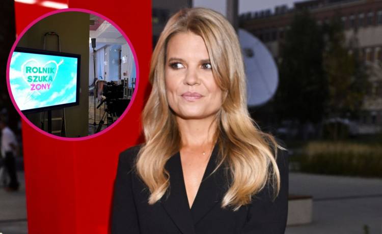 Marta Manowska jako prowadząca „Rolnik szuka żony”. Fot. AKPA