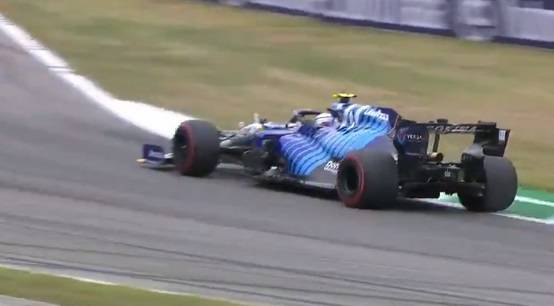 Królik na torze F1! "To dopiero farciarz" [WIDEO]