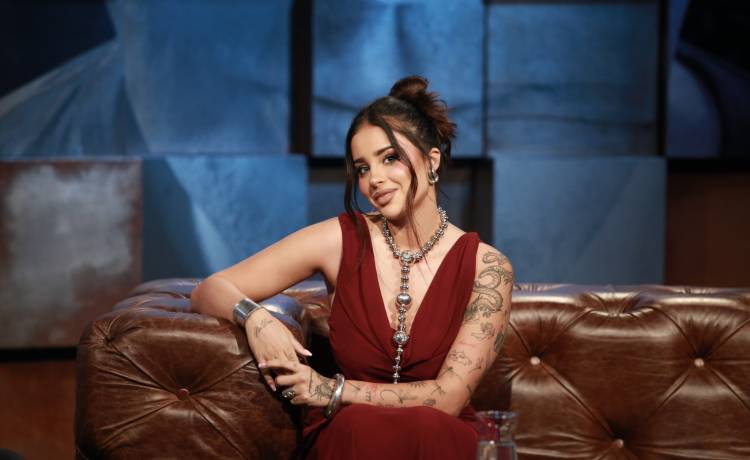 Agata "Fagata" Fąk u Kuby Wojewódzkiego, fot. materiały prasowe TVN