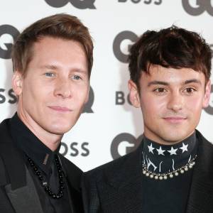 Tom Daley zdobył medal na igrzyskach. W Paryżu kibicują mu mąż i dzieci 