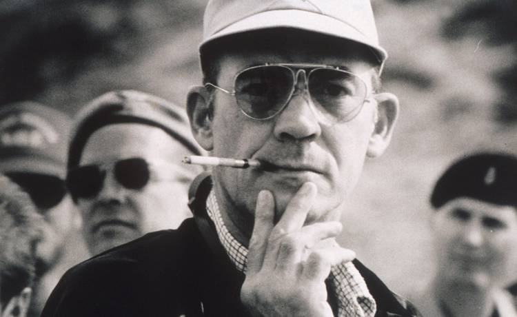 Hunter S. Thompson, fot. © Patricia Steur / Sunshine; PAP/Retna