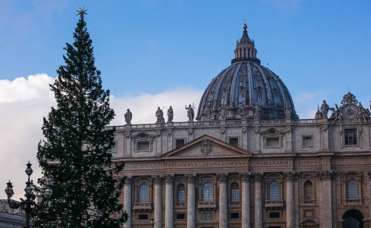 Na placu św. Piotra w Rzymie stanęła choinka i szopka. Trwają przygotowania do Bożego Narodzenia