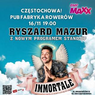 Poniedziałkowy wieczór z humorem. Ryszard Mazur wystąpi w Częstochowie z nowym programem „Immortale”
