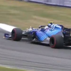 Królik na torze F1! "To dopiero farciarz" [WIDEO]