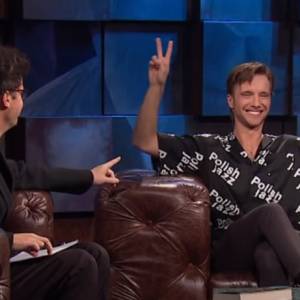 Maciej Musiał u Kuby Wojewódzkiego. Aktor opowiedział o tym, jak uratował Kingę Dudę!