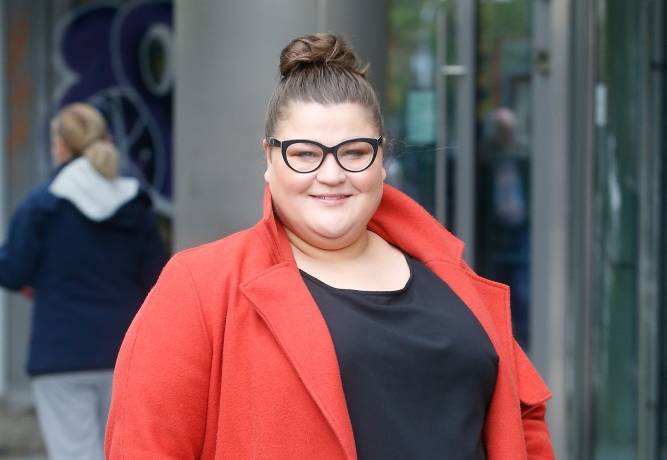 Dominika Gwit w stroju kąpielowym. Aktorka odpoczywa na wczasach w kraju