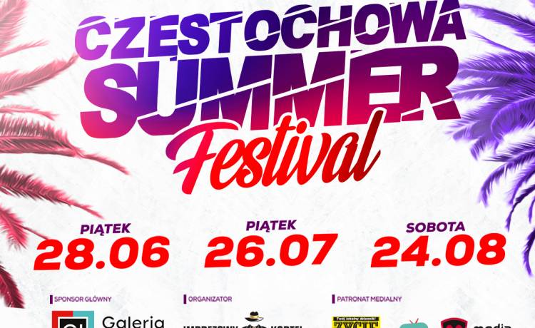 Częstochowa Summer Festival. Trzy dni pełne muzyki! Kto wystąpi?