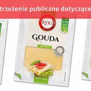 Ser Gouda polskiego producenta wycofany przez GIS. Wykryto w nim groźne bakterie
