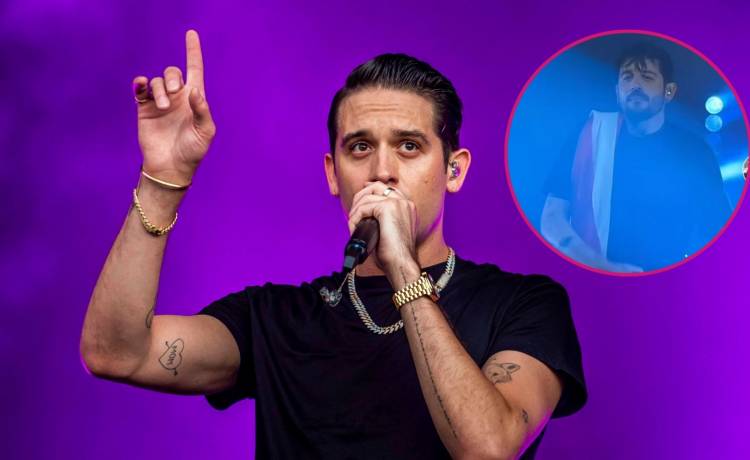 G-Eazy pomylił flagę Polski, fot. Boglarka Bodnar/MTI/PAP/EPA; TikTok @daawidrakowski