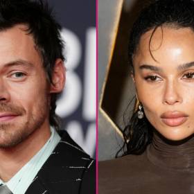 Zoë Kravitz i Harry Styles zaręczyli się? Aktorka przyłapana z pierścionkiem na tym palcu