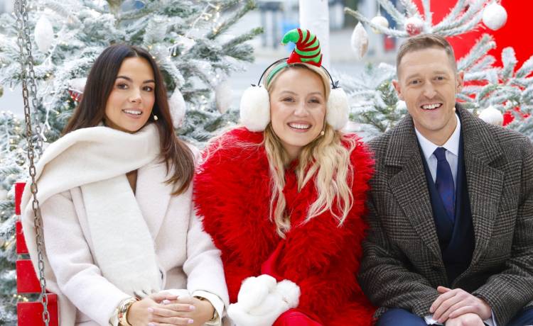 Paulina Krupińska, Sandra Hajduk i Damian Michałowski jako prowadzący „Dzień dobry TVN”. Fot. AKPA