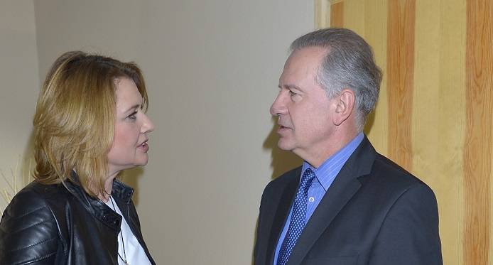 Małgorzata Ostrowska-Królikowska i Paweł Stockinger. Fot. AKPA