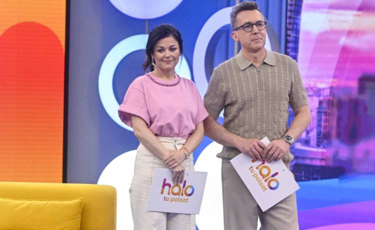 Prowadzący „Halo, tu Polsat”. Fot. AKPA