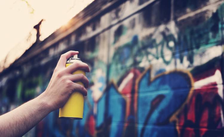 Za rysunek odpowie przed sądem. Policjanci złapali go na gorącym uczynku [FOTO]    