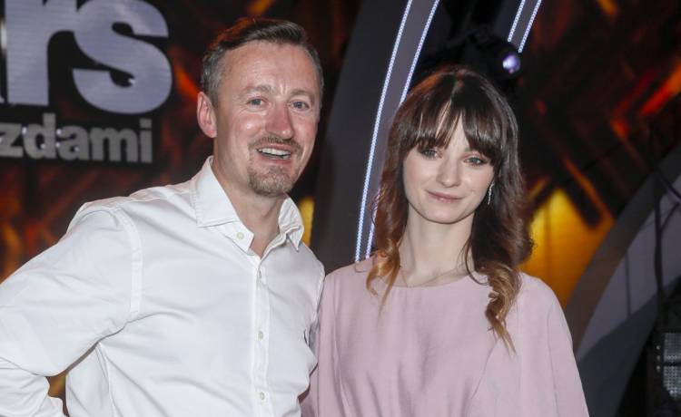 Karolina Małysz-Czyż z ojcem - Adamem Małyszem, fot. AKPA