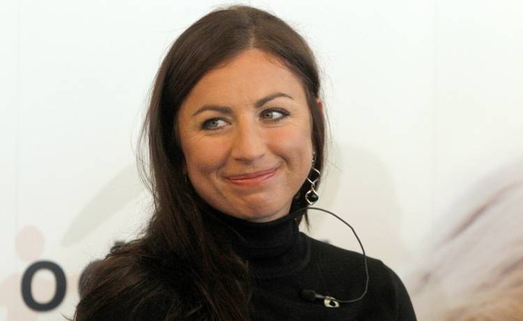 Justyna Kowalczyk-Tekieli relacjonuje w sieci swoje górskie wycieczki z synem, fot. AKPA