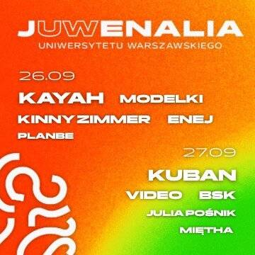 jUWenalia Uniwersytetu Warszawskiego