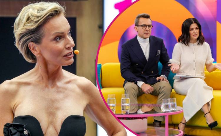 Paulina Smaszcz, Maciej Kurzajewski i Katarzyna Cichopek, fot. AKPA