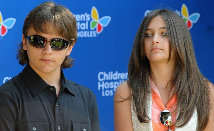 Prince i Paris Jackson, Fot. AFP/EAST NEWS, ROBYN BECK